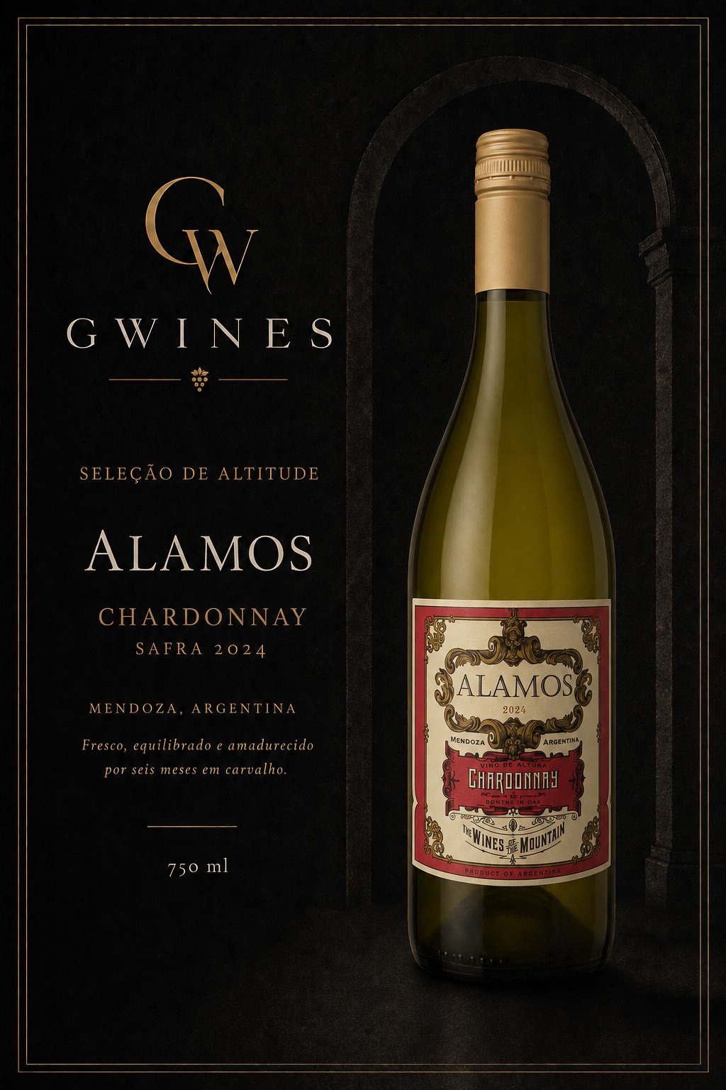 Arte do vinho Alamos Chardonnay