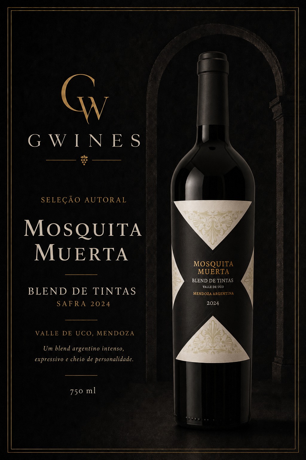 Arte do vinho Mosquita Muerta